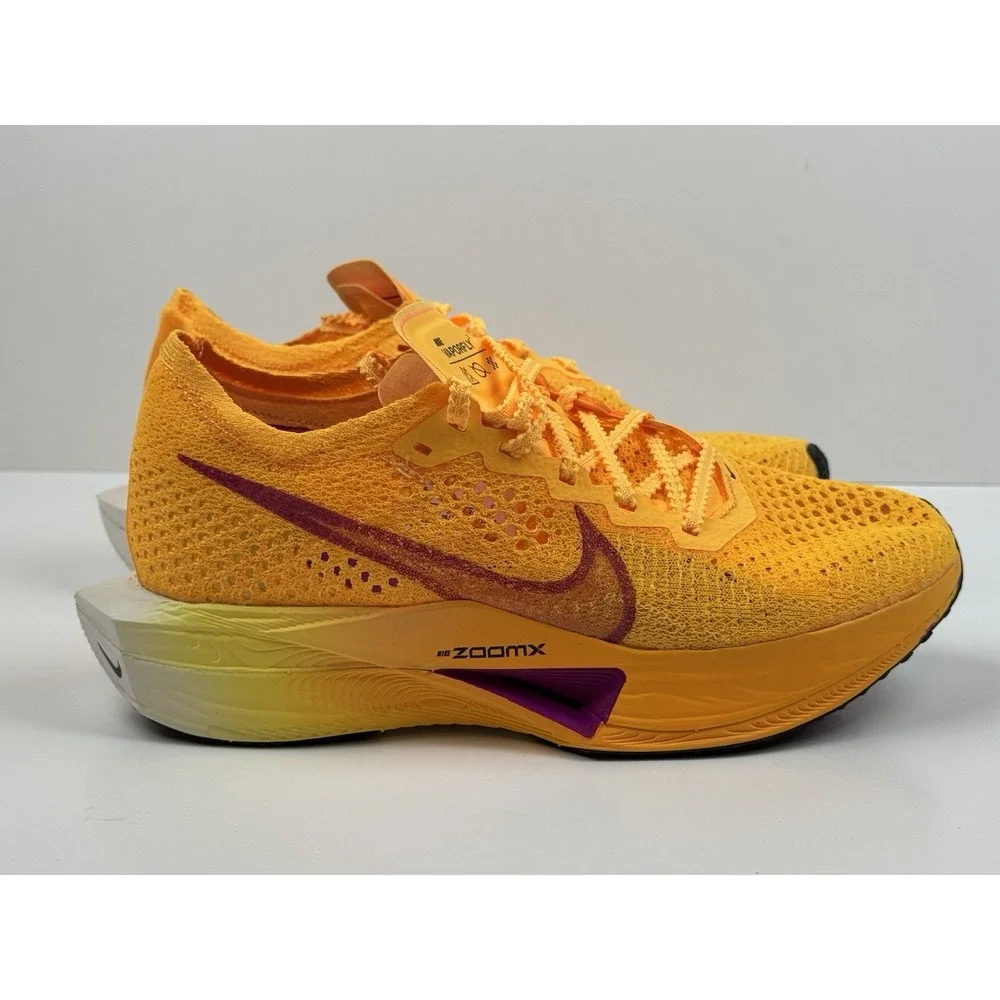 Nike Zoomx Vaporfly Next% 3 Women's Sz 5.5 Laser Orange Hyper Violet DV4130-800